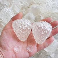 70 modèles de balles anti-stress TPR blanches, transparentes et vierges, à faire soi-même, faites à la main, en forme de lait, fraise, coquillage, pomme, banane, pour la relaxation de la peau