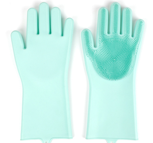 Gant magique en silicone pour la vaisselle, gant de lavage de la vaisselle sans latex, gants de lavage de la vaisselle en silicone - Product Image 3
