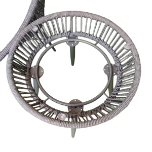 Set Tavolo e Sedie in Rattan per Piccolo Giardino, Caffè, Cortile, Terrazza, Balcone, Ristorante, Uso Esterno - Product Image 5