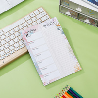 Bloc de Notas Personalizado de Alta Calidad con Hojas Sueltas Magnéticas A5, Lista de Compras, Planificador Diario, Papel Offset de 100 g/m², Color Personalizado