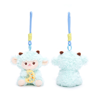 Porte-clés en peluche, pendentif mouton en peluche, jouet poupée mouton en peluche
