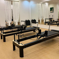 Équipement d'entraînement d'équilibre professionnel pour studio, machine de Pilates Reformer commerciale en aluminium de qualité supérieure avec logo personnalisé UE