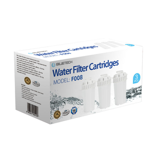 Cartouche de filtre à eau Bluetech F008 certifiée NSF, bloc de carbone PP, 0,5 micron, élimine le chlore et les métaux lourds pour les ménages - Product Image 4
