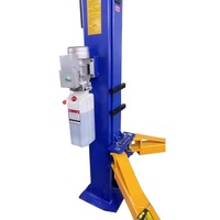 Produit livré en usine avec certification CE - Machine de levage hydraulique à double vérin de 5 tonnes à déverrouillage unilatéral