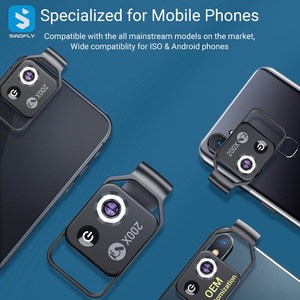 <span class=keywords><strong>Objectif</strong></span> de microscope à grossissement 200X pour <span class=keywords><strong>objectif</strong></span> d'appareil photo de téléphone, <span class=keywords><strong>objectif</strong></span> macro portable pour téléphone mobile - Product Image 6
