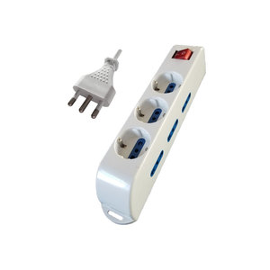 Multipresa a 3 prese con bypass/standard tedesco - Product Image 1