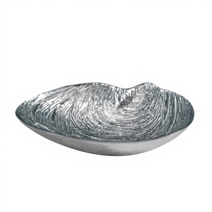 Suministros para eventos, cuenco de Metal para servir, precio al por mayor, cuencos decorativos para galletas de frutas, artesanías de Metal, cuenco de estilo americano hecho a mano - Product Image 1