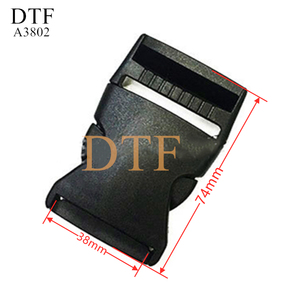 플라스틱 버클 조정 가능한 센터 릴리스 삽입 버클 빠른 안전 벨트 슬라이드 액세서리 가방 사이드 퀵 다시 애완 동물 목걸이 - Product Image 2