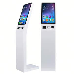 ซุ้มหน้าจอสัมผัสขนาด21.5นิ้ว10จุดแบบคาปาซิทีฟแบบอัจฉริยะตู้บริการตนเองตู้วางพื้นสำหรับสั่งซื้อตู้ชำระเงิน - Product Image 1