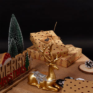 Wholesale 80g 43*300cm <b>Christmas</b> Hot Stamping Packaging <b>Paper</b> Gift <b>Wrapping</b> <b>Paper</b> <b>Wrapping</b> <b>Paper</b> - Product Image 5