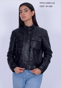 Nuevo estilo Otoño Invierno señoras chaquetas cuero abrigos cálidos moda mujer Simple Borgoña cuero abrigo con botón chaquetas de invierno - Product Image 2