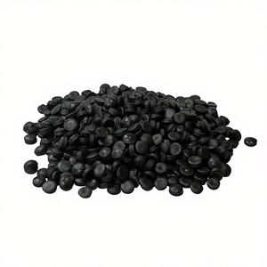 Granulés de HDPE noir recyclé, matière première plastique de haute qualité, PE100 vierge naturel, vente chaude - Product Image 1