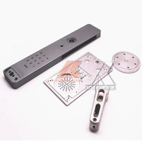 OEM Fournisseur chinois Traitement professionnel personnalisé CNC Pièces en aluminium Boîtier métallique Serrure de porte intelligente Boîtier Accessoire