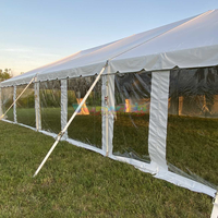 Carpa DE BODA resistente a la intemperie carpas Para Eventos carpa de fiesta impermeable marquesina blanca Pe para bodas al aire libre eventos corporativos