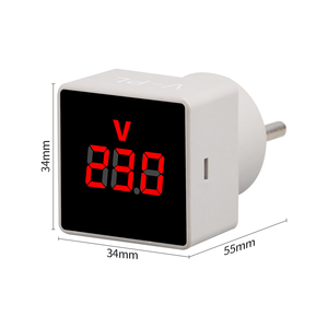 SINOTIMER V-PL EU Plug Digital AC Voltmeter 100-500V AC Mini Multi-meter Panel Meter CE/RoHS Certified - Product Image 6