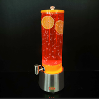 Distributeur de bière pression LED commercial 3L/5L, tour à cocktails en acrylique, refroidisseur de boissons, distributeur d'alcool