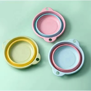 Jolie <span class=keywords><strong>Bassine</strong></span> Pliable en <span class=keywords><strong>Silicone</strong></span> Épaissi pour Enfants Bassin Rétractable Personnalisé pour Bébé Usage Domestique - Product Image 3