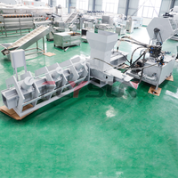 Ligne de production personnalisée de substrat de culture en tourbe de coco hydraulique, machine de traitement de blocs nutritifs en coco pour semis de fleurs