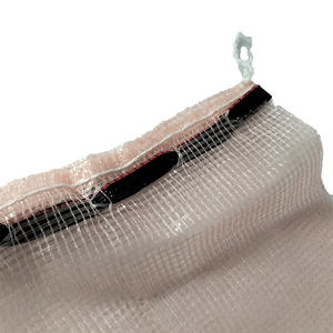 Sacs en maille de bois de chauffage UV personnalisés sacs circulaires roses en PP sacs en maille tissée circulaire en PP pour l'agriculture - Product Image 5