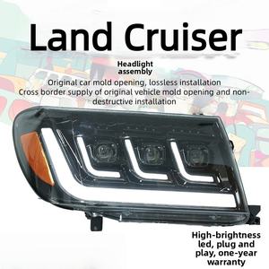 Auto Led Licht Overdag Lopend Licht Stroomrichting Voor Toyota Land Cruiser Lc100 02-07 Koplamp Montage Modificatie - Product Image 2