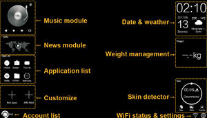 Moderne Zilveren Rechthoek Frameloze Android Touch Screen Lcd Tv Spiegel Led Smart Met Alexa Verlichte Hot Verkoop In Badkamer - Product Image 2