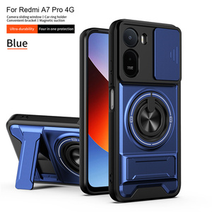 Coque de protection magnétique Lichicase anti-jaunissement avec béquille pour <span class=keywords><strong>Redmi</strong></span> 15A A7 Pro Turbo 5 Max - Product Image 3