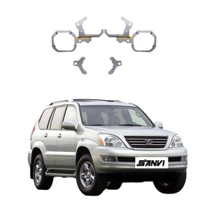 Nuevo Soporte Adaptador de Marco para Faros LED Sanvi (Acero) para Lexus GX470 2004-2009 con 1 Año de Garantía - Product Image 1