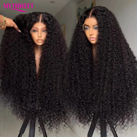 Peluca de Encaje Completo HD 13x6 al por Mayor, sin Pegamento, Peluca Frontal de Encaje 13x4, Cabello Humano Brasileño con Ondas de Agua y Cutícula Alineada