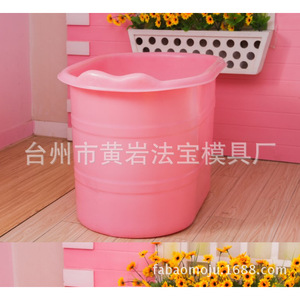 Bañera de plástico General Bath Barrel de 98x57x60cm, bañera profunda para adultos para uso doméstico. - Product Image 2
