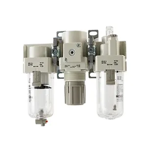 YBL AC20/30/40/50 Two-Unit Pneumatic Air Source Processor High Efficiency Air Pressure Filter Regulator