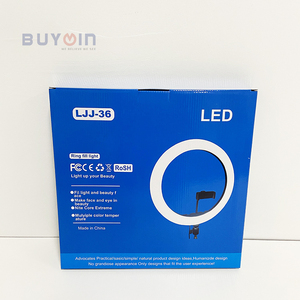 14 pouces maquillage <span class=keywords><strong>Led</strong></span> <span class=keywords><strong>téléphone</strong></span> remplir lumière beauté photographique <span class=keywords><strong>cercle</strong></span> Selfie anneau lumière avec trépied support pour Youtube <span class=keywords><strong>Led</strong></span> anneau lumière - Product Image 2