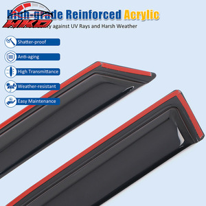 Déflecteurs de vitres encastrés pour Chevy Tahoe GMC Yukon 21-25 - Product Image 4