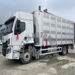 Dongfeng 4*2 4x2 Vehículo de transporte de <span class=keywords><strong>caballos</strong></span> con compartimento de almacenamiento de heno LHD RHD a la venta - Product Image 2