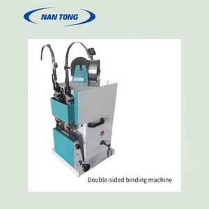 Machine à relier double face Nantong 610x430x850mm, équipement de reliure semi-automatique - Product Image 4