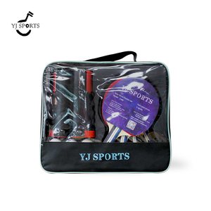 YoungJoy YJ Sport 4 Raquettes 6 Boules Rétractable Net Famille <span class=keywords><strong>Ping</strong></span>-<span class=keywords><strong>Pong</strong></span> Paddle Ensemble Raquettes Ensembles Logo Personnalisé Tennis De Table Ensemble - Product Image 4