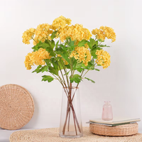 Oh Arts Decor Fleurs artificielles en gros, Hortensias à grandes têtes, Hortensias artificiels pour la décoration de mariages, de fêtes et de jardins