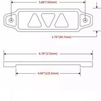 Support de batterie en acier non inoxydable OEM personnalisé Crochet de batterie à cadre fixe Tampon en silicone Modification des services d'usinage de pièces de voiture