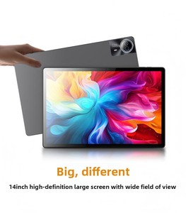 Nouvelle <span class=keywords><strong>tablette</strong></span> Android 14 pouces MTK Octa-Core 1,8 GHz 6 Go de RAM 4G GSM WiFi Écran 1920x1200 <span class=keywords><strong>pour</strong></span> la maison, idéale <span class=keywords><strong>pour</strong></span> regarder des films et suivre des <span class=keywords><strong>cours</strong></span> - Product Image 2