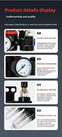 Filtre à air pneumatique de séparation huile-eau AFC 2000 de haute qualité, régulateur, traitement de l'air, processeur de source d'air