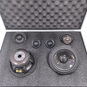 Bán Buôn Giá Đầy Đủ Phạm Vi Cửa Xe Loa 3-Cách Linh Kiện Rms 50W Sắt Loa Woofer Trung Âm Thanh Âm Thanh Xe Loa tweeters - Product Image 6