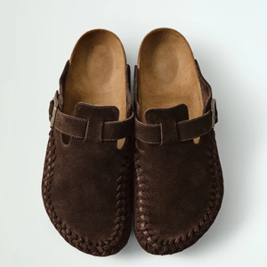 รองเท้าลำลองผู้ชายแบบสวม สไตล์สปอร์ต หนังกลับคุณภาพสูง ผลิตตามสั่งจากโรงงาน เหมาะสำหรับทั้งชายและหญิง - Product Image 2