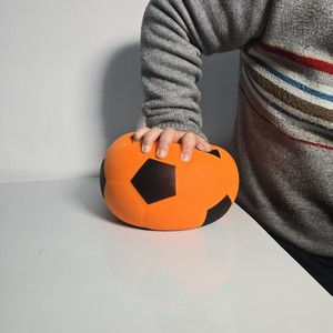 Juguete de fútbol para entrenamiento en interiores, de espuma PU suave para niños, OEM, venta al por mayor, balón de fútbol silencioso - Product Image 4
