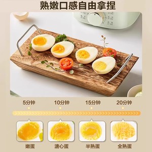 ซูปอร์เครื่องนึ่งอาหารไฟฟ้า 2 ชั้น ควบคุมด้วยตัวจับเวลาแบบกลไก พร้อมฝาปิดกระจกนิรภัย สำหรับทำอาหารที่บ้าน - Product Image 5