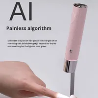 Nouvelle lampe UV LED portable sans fil rechargeable de haute qualité pour ongles, mini lampe UV pour gel, lampe à ongles AI pour usage en salon