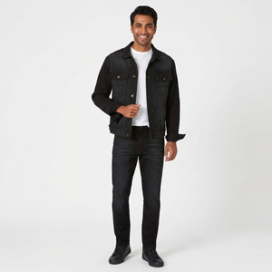 Vestes en jean avec logo personnalisé pour hommes de haute qualité 100% coton Meilleur matériau pour l'hiver Vente en gros directe à des prix abordables par le fabricant - Product Image 1