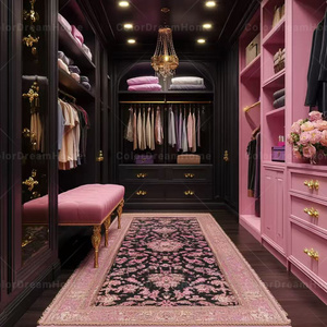 Système de dressing sur mesure haut de gamme moderne en bois de luxe pour chambre à coucher, hôtel et dressing, style français, à monter soi-même - Product Image 3