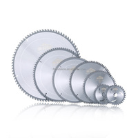 Hoja de sierra circular de acero nitretado industrial 65 Mn de dientes alternados de perfil plano para corte de aluminio, OEM disponible, 7 pulgadas de diámetro, 60 dientes