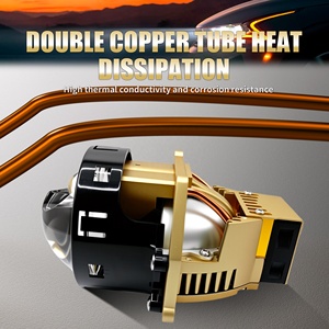 Faros Delanteros con Lente de Proyector LED BI de Alta Potencia Chenlang de 130 W, Fácil Instalación, Láser de 3.0 Pulgadas con Dos Tubos de Cobre, Ojos de Ángel LED - Product Image 4