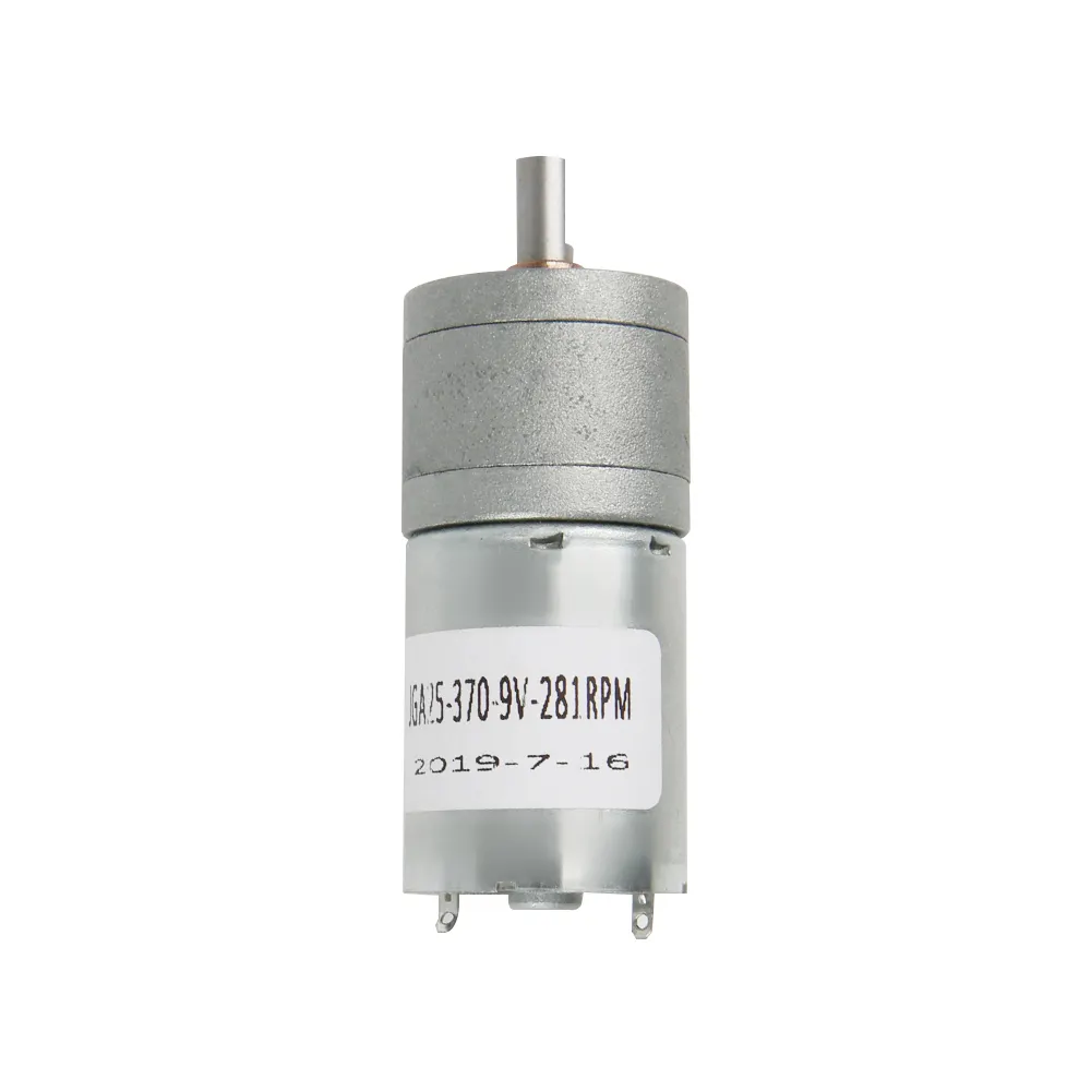 Yüksek hızlı 77rpm kuyruk arka şaft 6v Dc redüktör Motor redüktör motoru