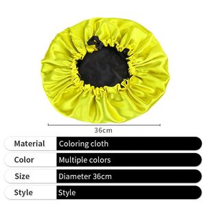 Gorro de Secado de Cabello de Satén con Logotipo Personalizado al por Mayor 2025 para el Cuidado de la Belleza Durante el Sueño - Product Image 4
